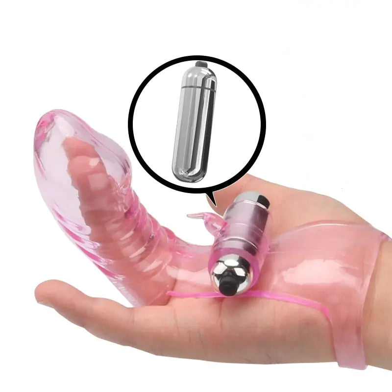 LINWO Finger Sleeve Vibrator