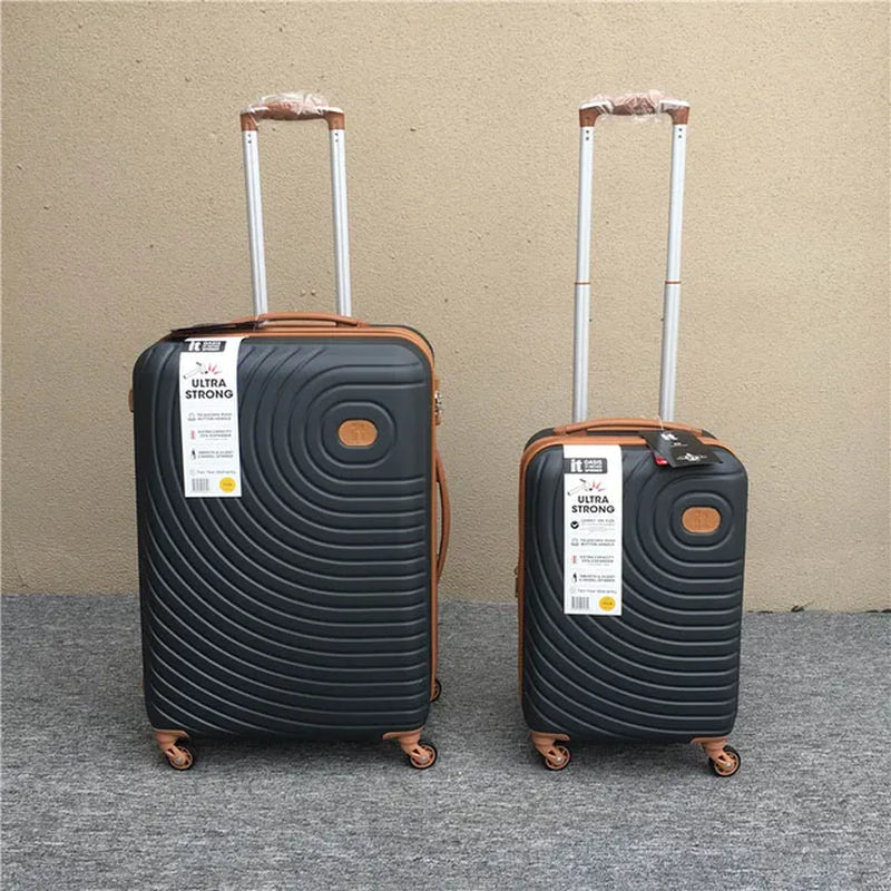 Men Classic Rolling Luggage with Extension British Brand Women Trolley Suitcase Wheels Mala Carry on Travel Bag Hardside Trunk
