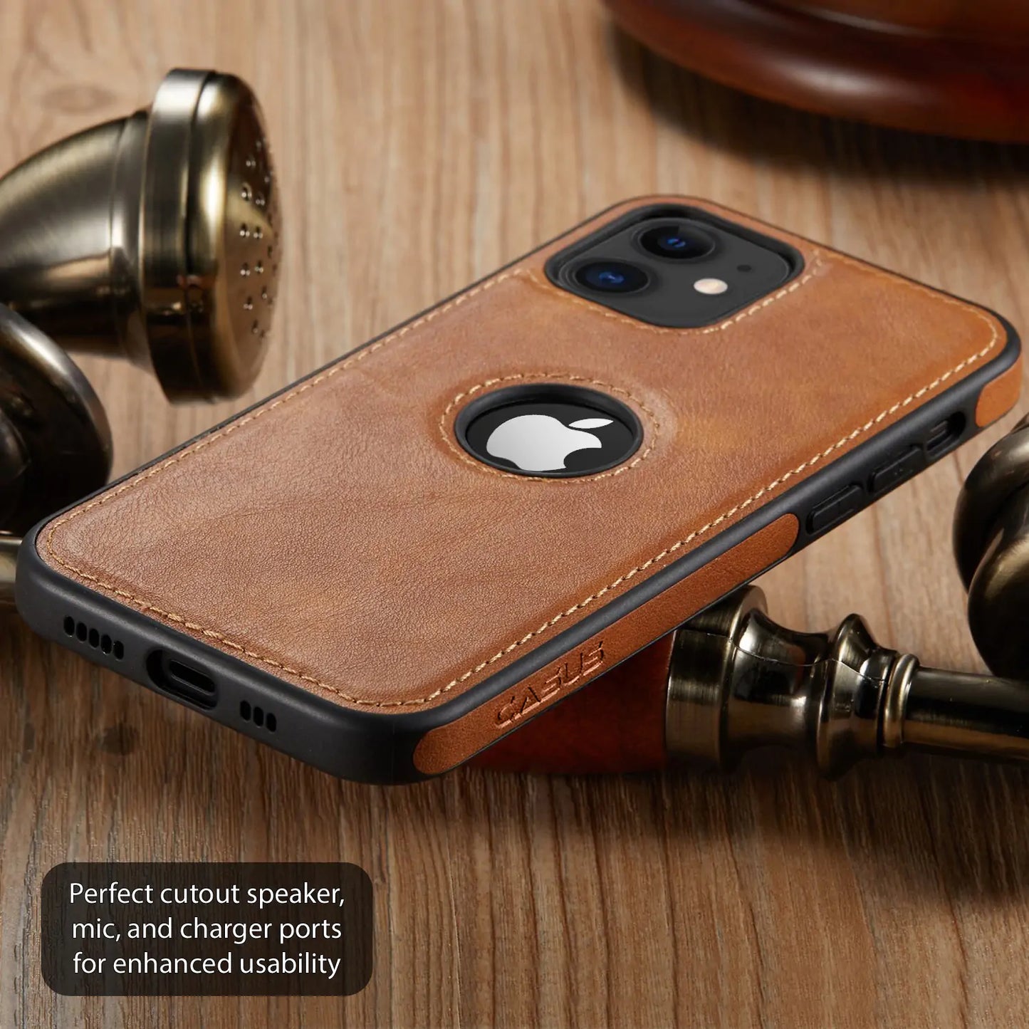Luxury PU Leather Phone Case for iPhone 13 Pro, 11, 12 Pro Max, XR, XS Max, X, 7 Plus, and 13