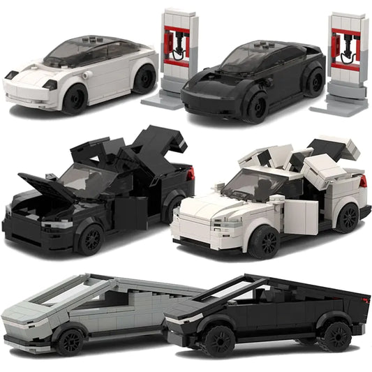 Vehicle Bricks Toys Gifts For Kids Boy