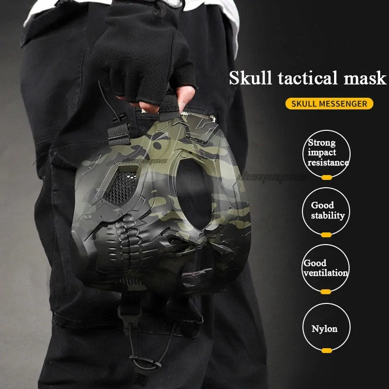 Skull Tactical Mask for Airsoft Paintball and Outdoor Sports