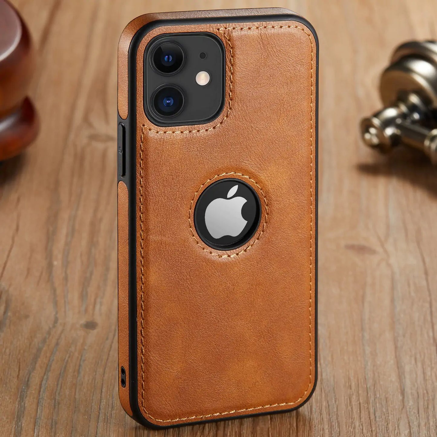 Luxury PU Leather Phone Case for iPhone 13 Pro, 11, 12 Pro Max, XR, XS Max, X, 7 Plus, and 13